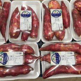 batata rosada bandeja